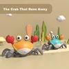 Children Dancing Crab Crawling Interactive Induction Escape Crabs Toy Dancing with Music Educational Toddler Toy Christmas Gift 1
