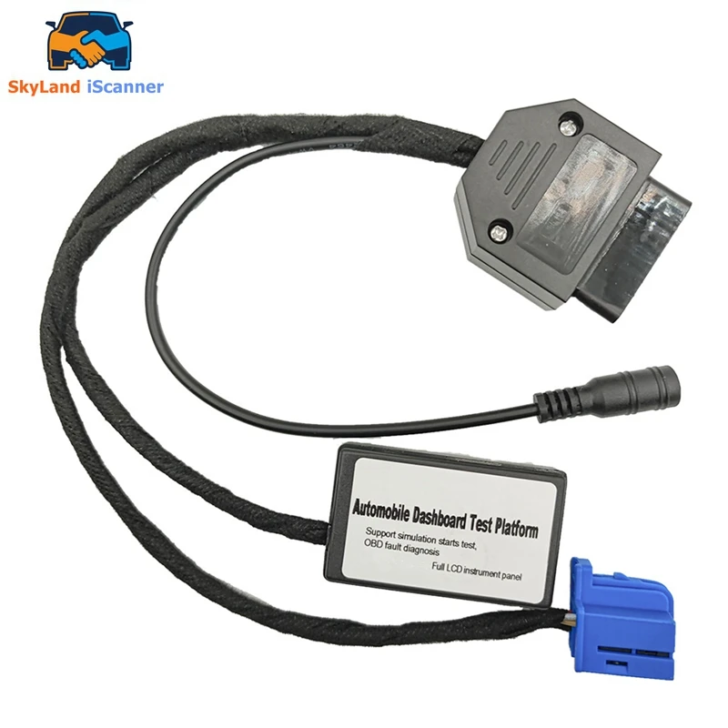 Mb Automobile Dashboard Test Platform Cable Per Mercedes-Benz Full Lcd Instrument Panel Simulazione Start Test Obd Fault Novità