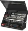XL450B 36-Inch Portable TRIANGLE Toolbox  Multi-Tier Design  16-Gauge Construction and Metric Tool Chest  Weather-Resistant 3