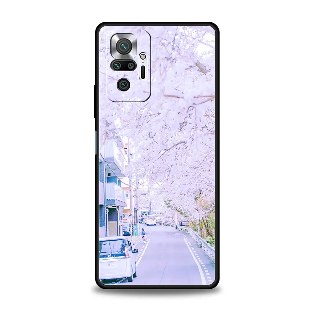 Pretty Fashion Pink Style Art Soft TPU Phone Case Cover