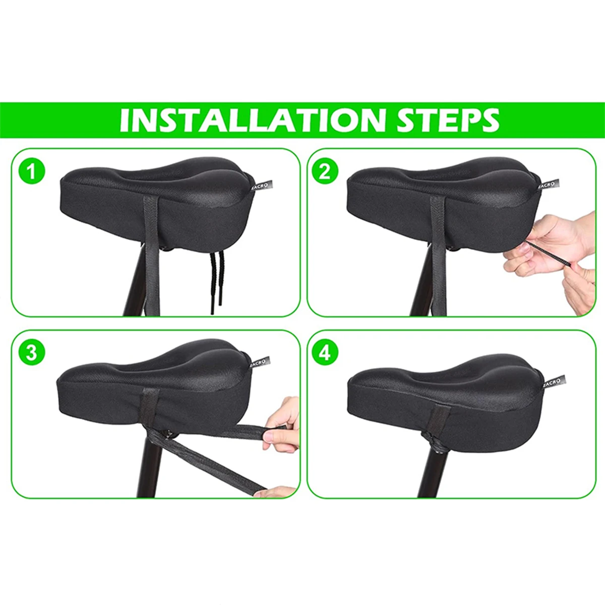 Bicycle seat cover bicycle seat cushion bike riding cushion bicycle saddle