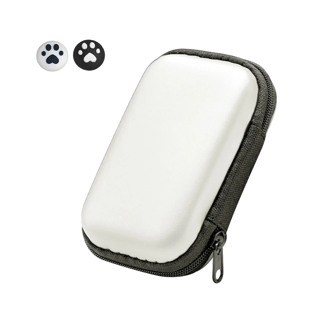 EVA Hardshell Waterproof Carrying Case with Joystick Caps for Retro Handheld Game Consoles