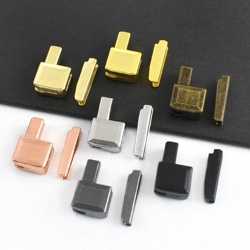 금속 지퍼 수리 키트 3 5 8 10 지퍼 스토퍼 상단 하단 스톱 인서트 핀 박스 지퍼 교체 부품 DIY 바느질 액세서리