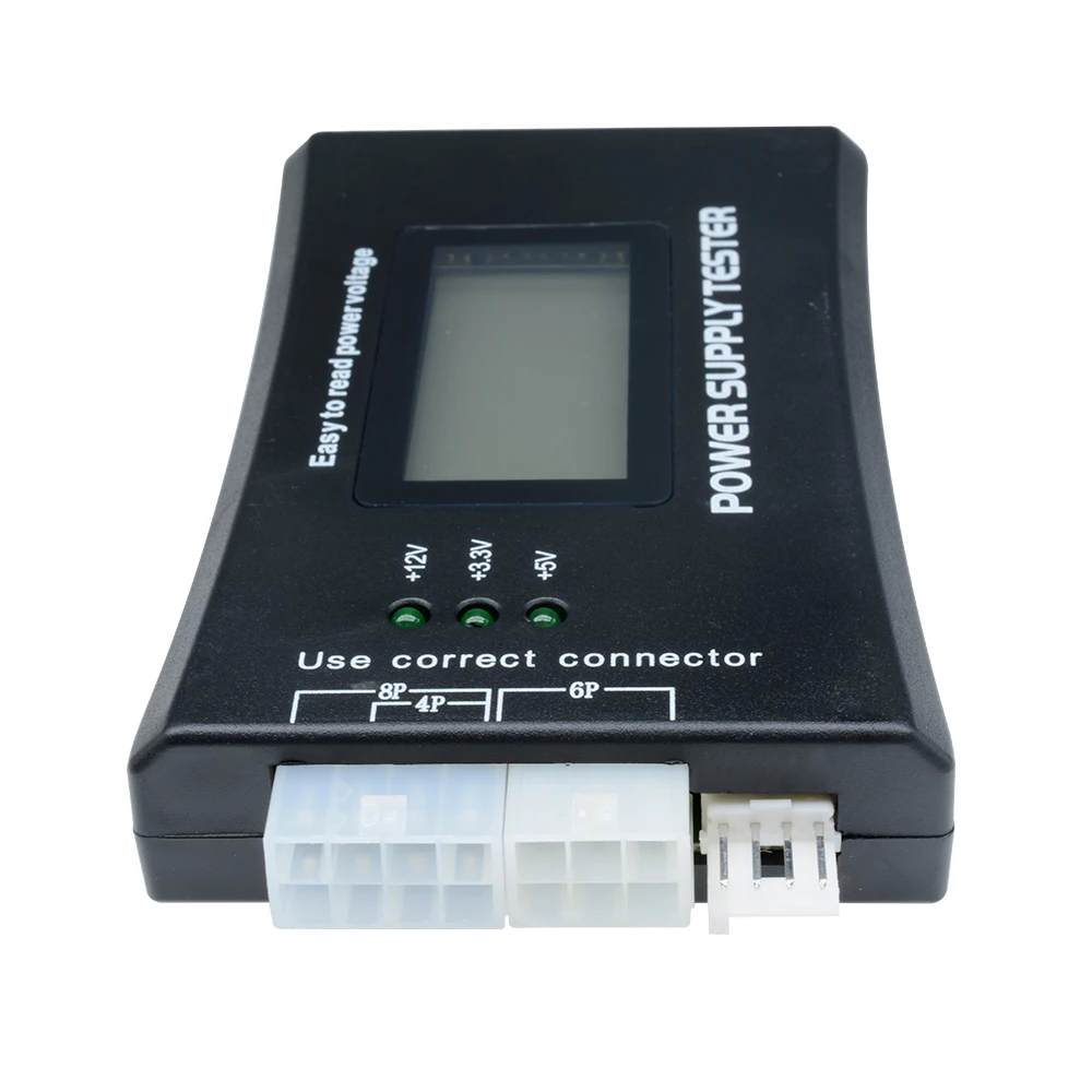 Digital LCD Display PC Computer 20/24 Pin LCD Power Supply Tester Check Atx Source Tester Power Measuring Diagnostic Tester Tool 5