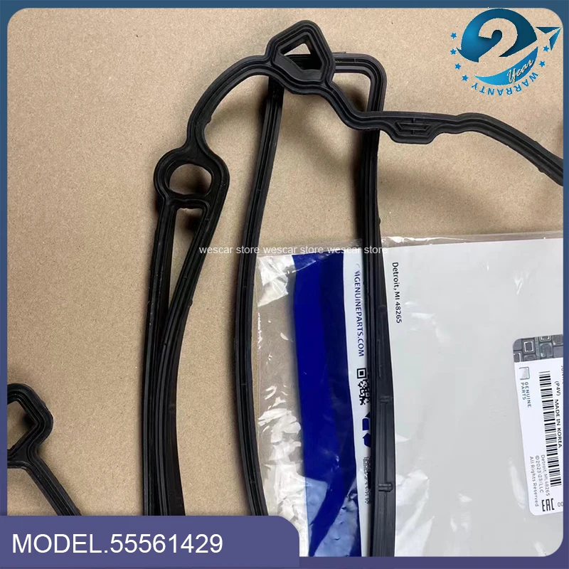 Engine Valve Cover Gasket For Chevrolet Aveo Cruze Cadillac Opel Vauxhall Buick Encro 1.4T 55573747 55561429 rubber gasket aluminum gasket kits