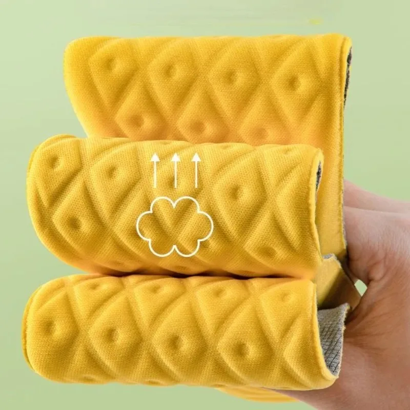 New Soft Latex Memory Foam Insole Unisex Sport Running Foot Support Shoe Pad Orthopedic Feet Care Insert Massage Elastic Cushion