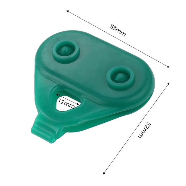 10Db Háromszög Kerti Napfényes Nettó Klipek Üvegházhatású Film Bilincsek 53 Mm/2 Hüvelykes Műanyag Árnyékoló Hálóhorgok Mezőgazdasági Kiegészítők - Image 4