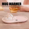 Mug Warmer 20W 3 Temperature Settings Smart Cup Warmer with Cute Dinosaur Night Light Aroma Diffuser 110-220V 1