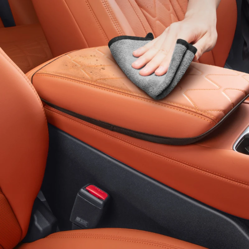 Car Accessories For BYD Sealion 7 Car Central Control Armrest Case Leather Case Protective Cover Pad Interior Modification