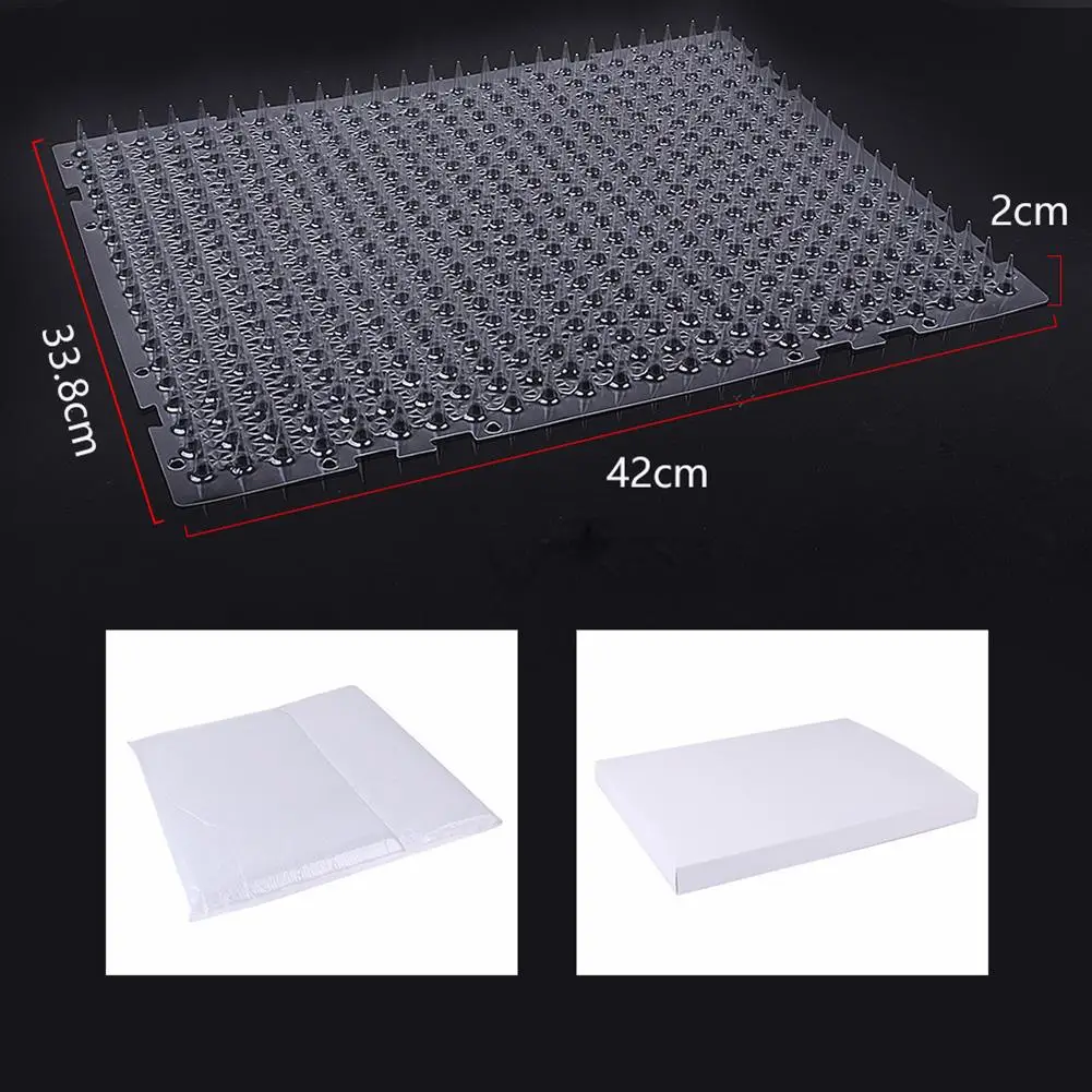 Pet Transparent Thorn Pad Indoor Outdoor Garden Thickened Anti-climbing Pad Protective Mat Cat Supplies cat scat mat,pet protective cover
