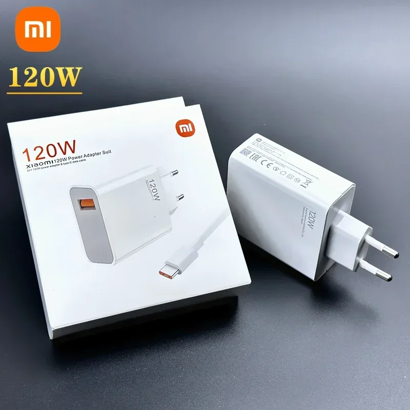 

Зарядное устройство Xiaomi 120 Вт, адаптер для быстрой зарядки, 2 м, 1,5 м, кабель типа C для Mi 11T, 12T, 12, 12S Pro, 13 Pro, Black Shark 4s 5 Pro, 5 RS