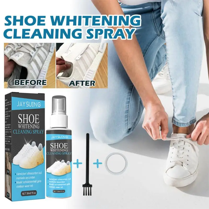 Easy To Use Foam Deoxidizer Gel Washfree 30ml Shoe Whitening Cleaner