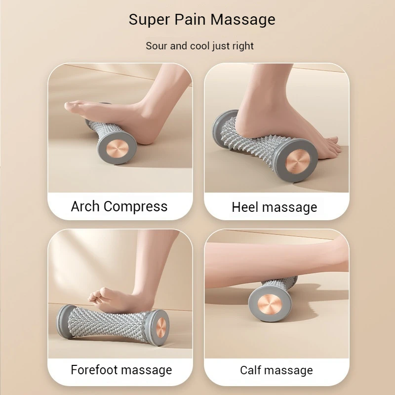Yoga Fascia Ball Foot Massage Wheel Foot Muscle Network Dredging Roller Trainer Massage Wheel Massage Ball Fascia Ball