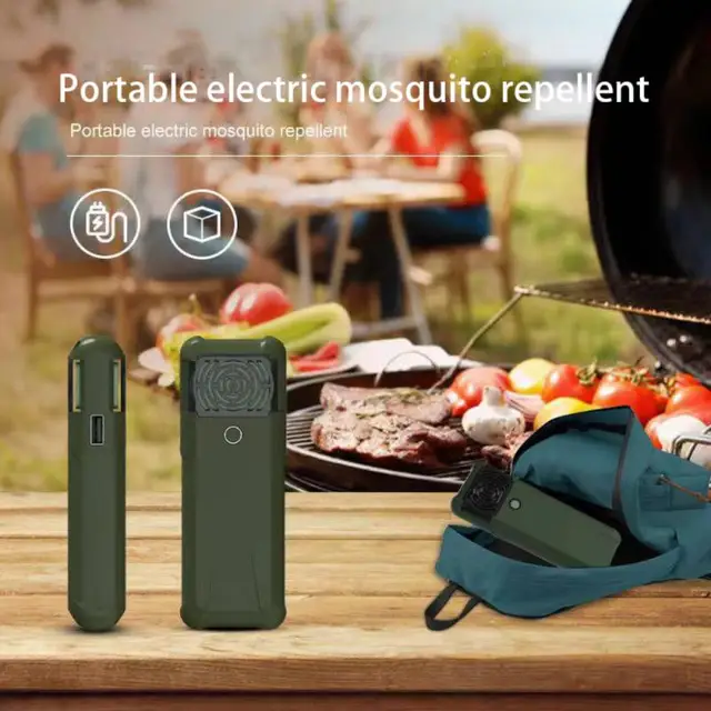 Hordozható Szúnyogtaszító 360 Fokos Védelem Usb Töltés Elektromos Két Mód Kétoldalas Fűtés - Image 4