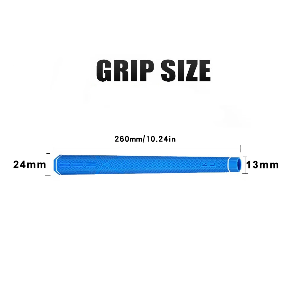 Golf Club Grips Hexagonal Grip Rubber Grip Putter Grip For Iron and Wooden Golf Clubs Durable Wear-Resistant Golf Accessories