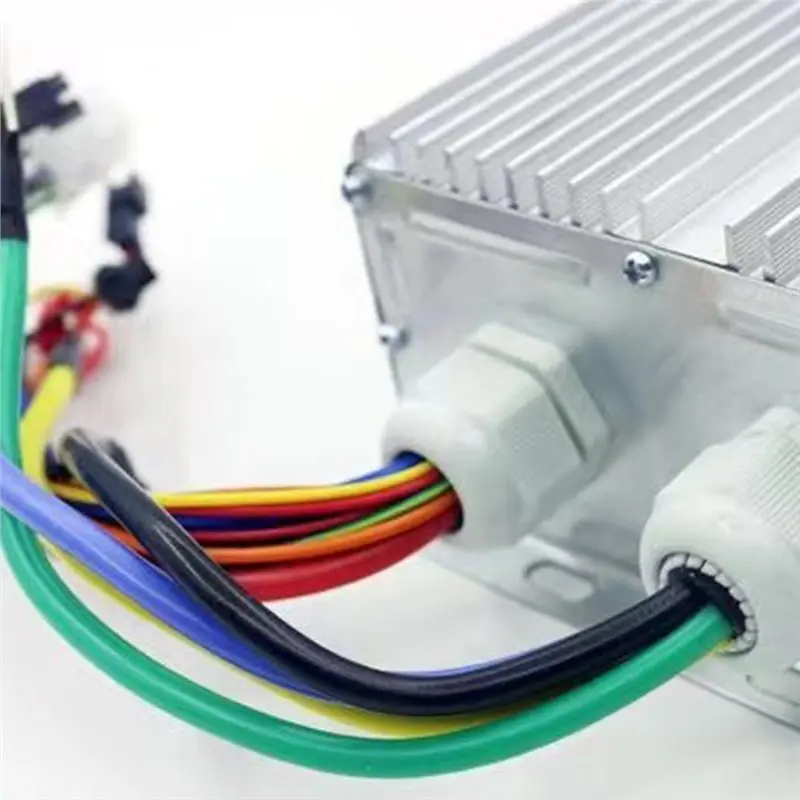 BAAJ-브러시리스 컨트롤러 48V/60V/72V/84V 5000W 더블 로우 24 튜브 지능형 BLDC 모터/전기 자전거/전기 삼륜차용