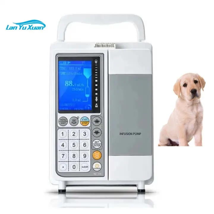 

MY-G077G Portable LED Screen ICU Iv Medical Pump for Hospital Vet