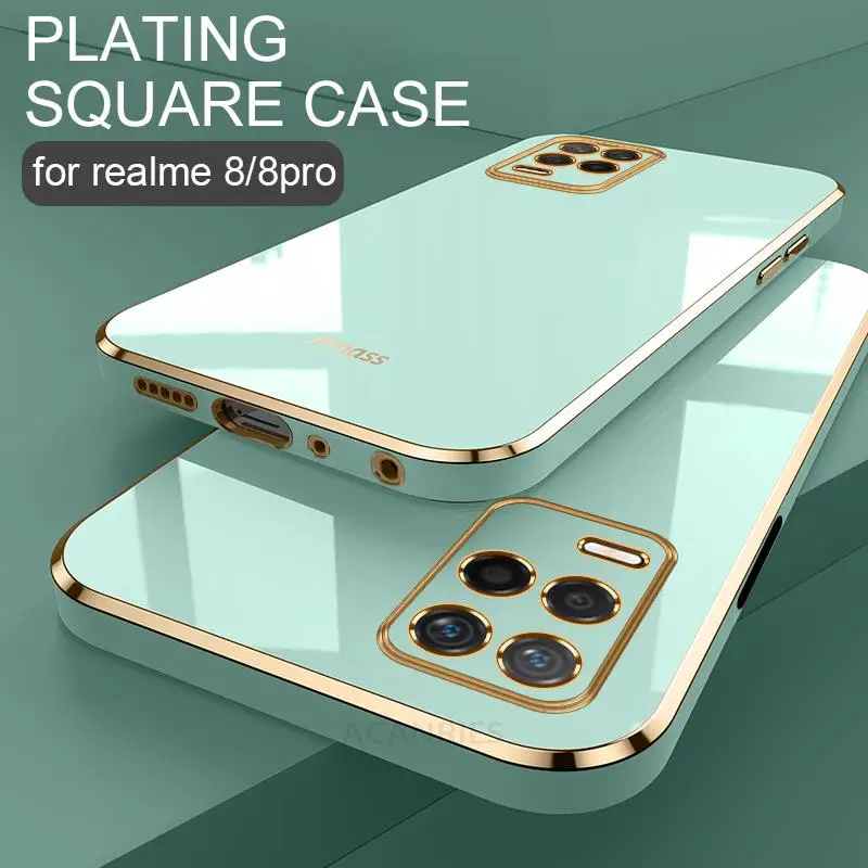 Luxury Plating Soft Silicone Back Cover Case