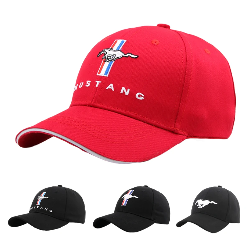 New Adjustable Snapback Sun Hat for Ford Mustange Baseball Cap Men Women Fashion Embroidery Casual Outdoor Sport Fishing_voghion.com