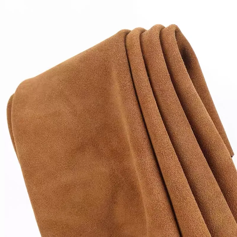 Premium Full-Grain Suede Leather for Handmade Crafts and Accessories