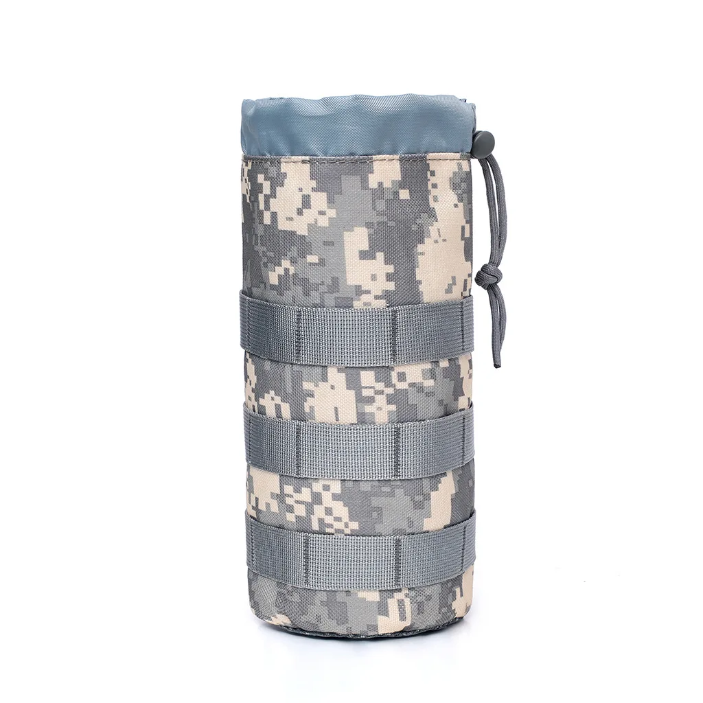 Tactical Mole Bag Reinforced Adjustable Compact Bottle Rack Portable Tactical Water Bottle Bag for Outdoor 6