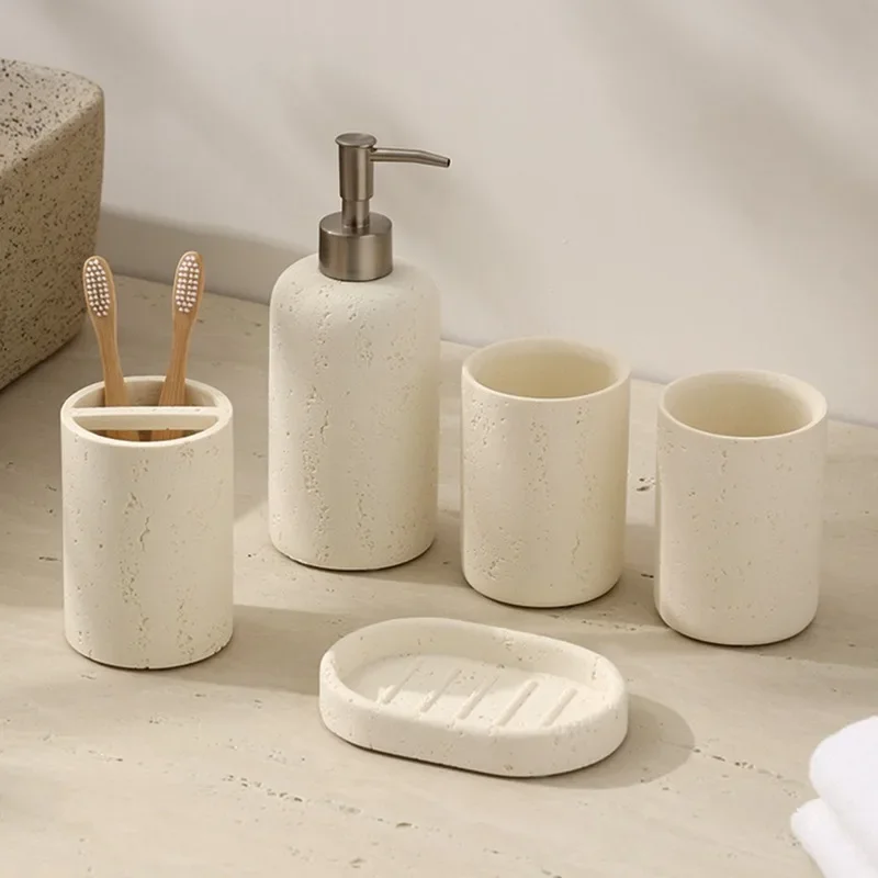 Sandston Toothbrush Holders Modern Toothpaste Holders Minimalism Organizer Storage Rack Bathroom Accessories Things for The Home