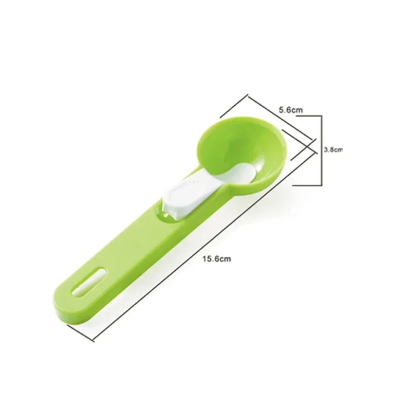 Ice Cream Scoop 1Pcs Ice Cream Scoop Food Grade Plastic Ball Shape Big Ice Ball Maker Watermelon Fruit Spoon Cream Tools