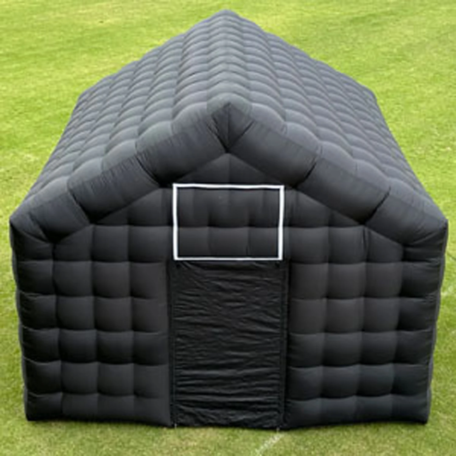 Inflatable Cube Disco Black Tent Big Mobile Portable Inflatable Night Club Tent House Pavilion For Backyard/Club Wedding Party 2