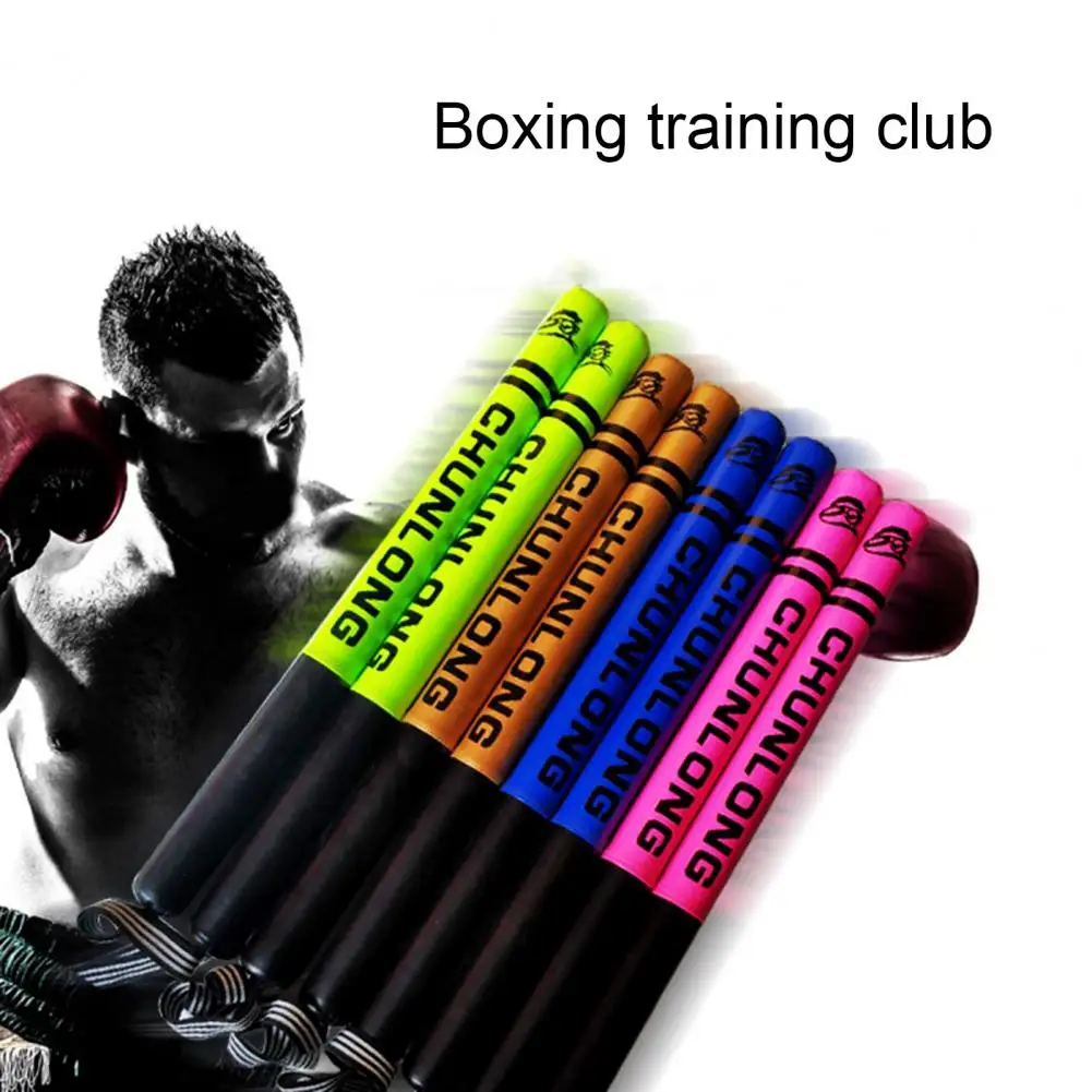 Sanda Combat Training Stick Long Service Time Boxing Reaction Kicking Boxing Stick Target Combat Striking Sticks 2Pcs