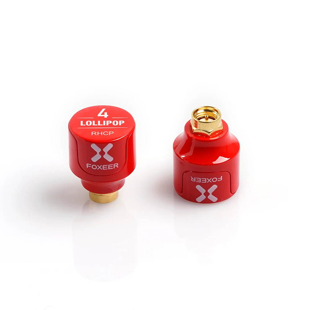 2 шт. Foxeer Lollipop 4 Stubby 5,8G 2,6Dbi Omni FPV антенна LHCP RHCP SMA RP-SMA для RC FPV монитора для фристайла очки DIY Запчасти thumbnail 2
