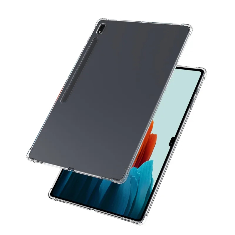 

Silicon Case For Samsung Galaxy Tab S8 11'' Plus Ultra 12.4'' 14.6' SM-X700 X800 X806 X900 Clear Transparent Soft TPU Back Cover