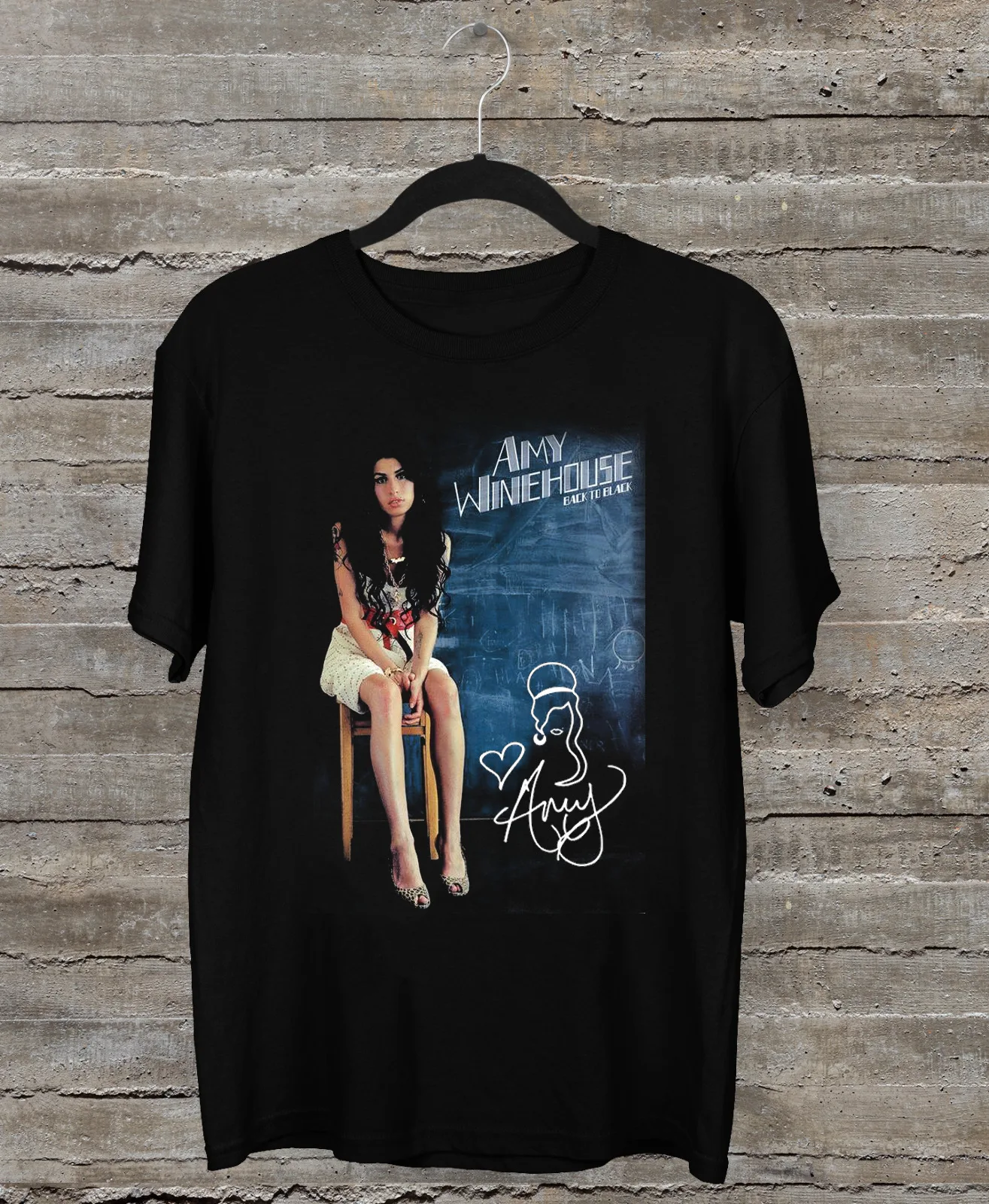 Nuovo Regalo Amy Winehouse Per Fan Black S-2345Xl T-Shirt Unisex Tmb464