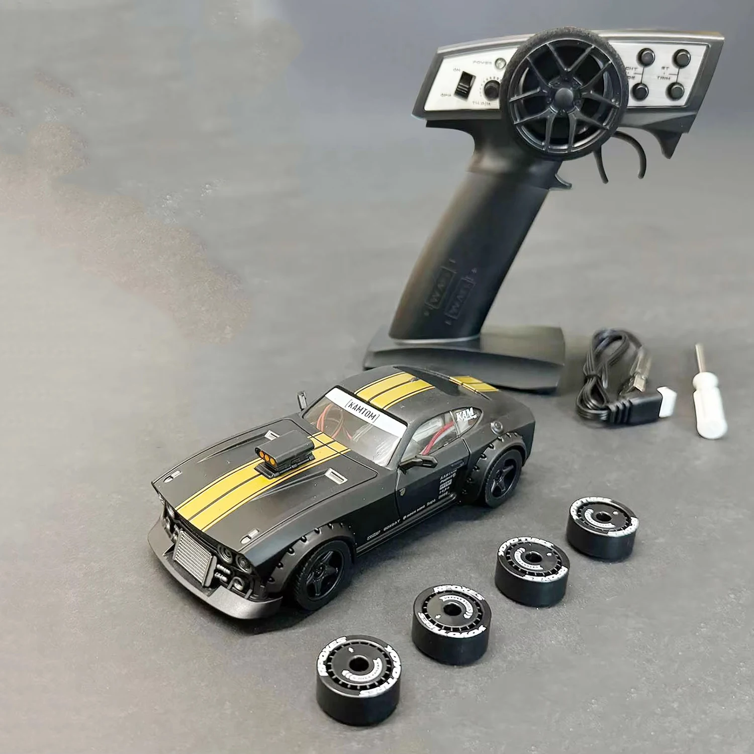 RC Drift Car 1/32 4WD 4X4 Remote Control Mini Racing Car with Gyroscope RTR 2.4g Radio Control Drift Car Model Boy Toy Gift 3