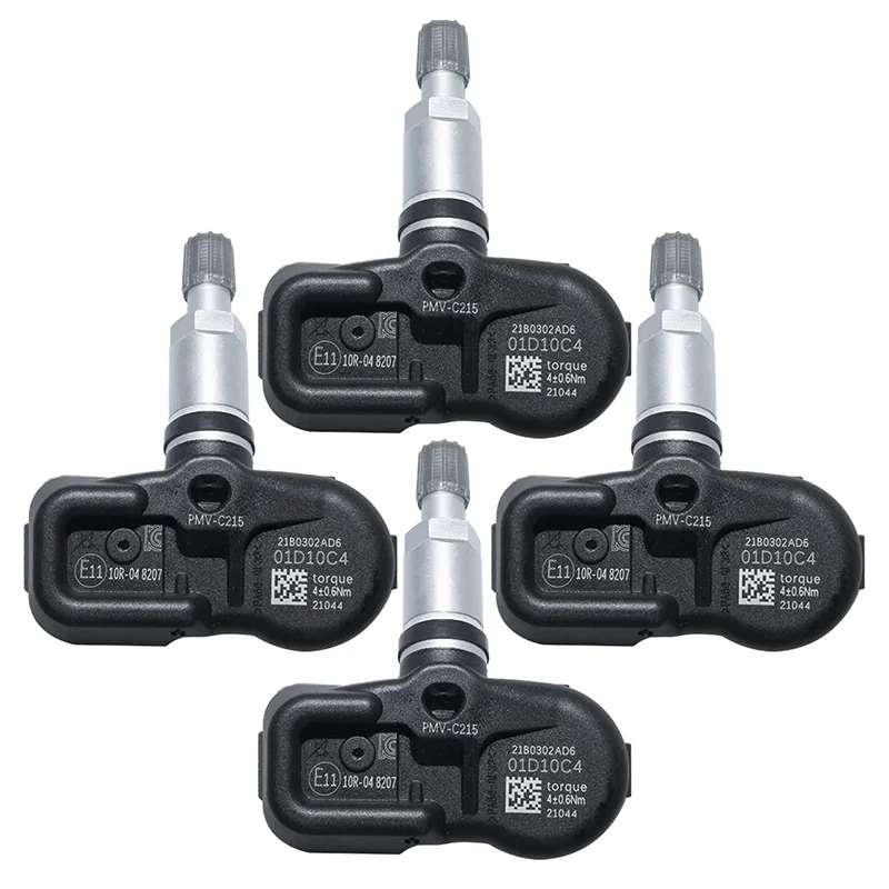 4pcs 42607F4020 PMV-C215 도요타 RAV4 AX50 2019-2021 캠리 C-HR 랜드 크루저 42607-48020 TPMS 433MHz 용 타이어 압력 센서