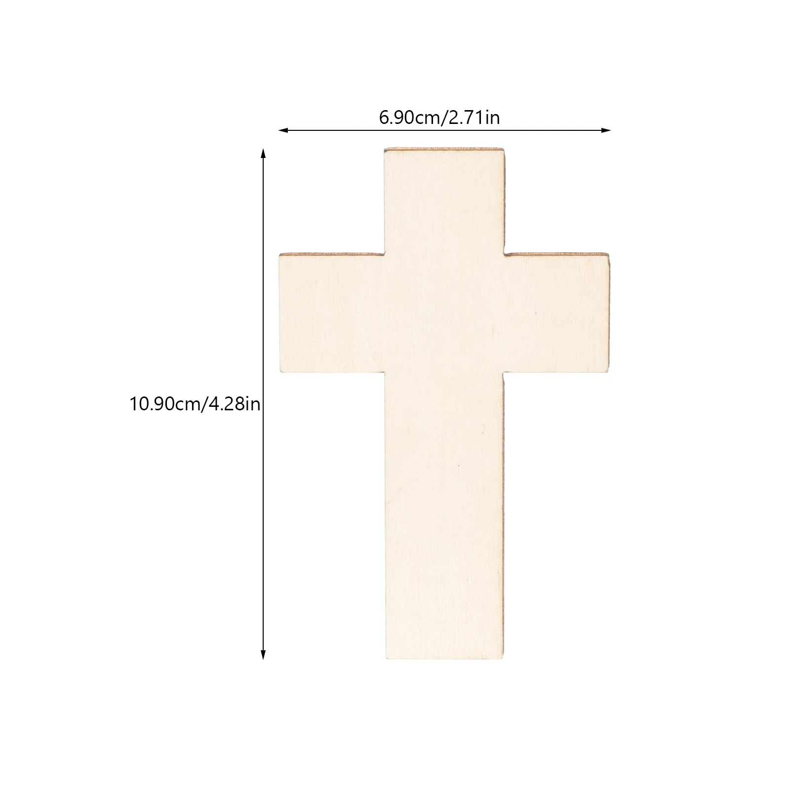 Cross Wood Shapes for DIY Crafts - China Wood Crosses Slices and Unfinished  Wood Slices price