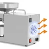 110V/220V Automatic Commercial Oil PressRapeseed  Peanut Oil Press 610W STB-508 Hot And Cold Small Stainless Steel Oil Press 6