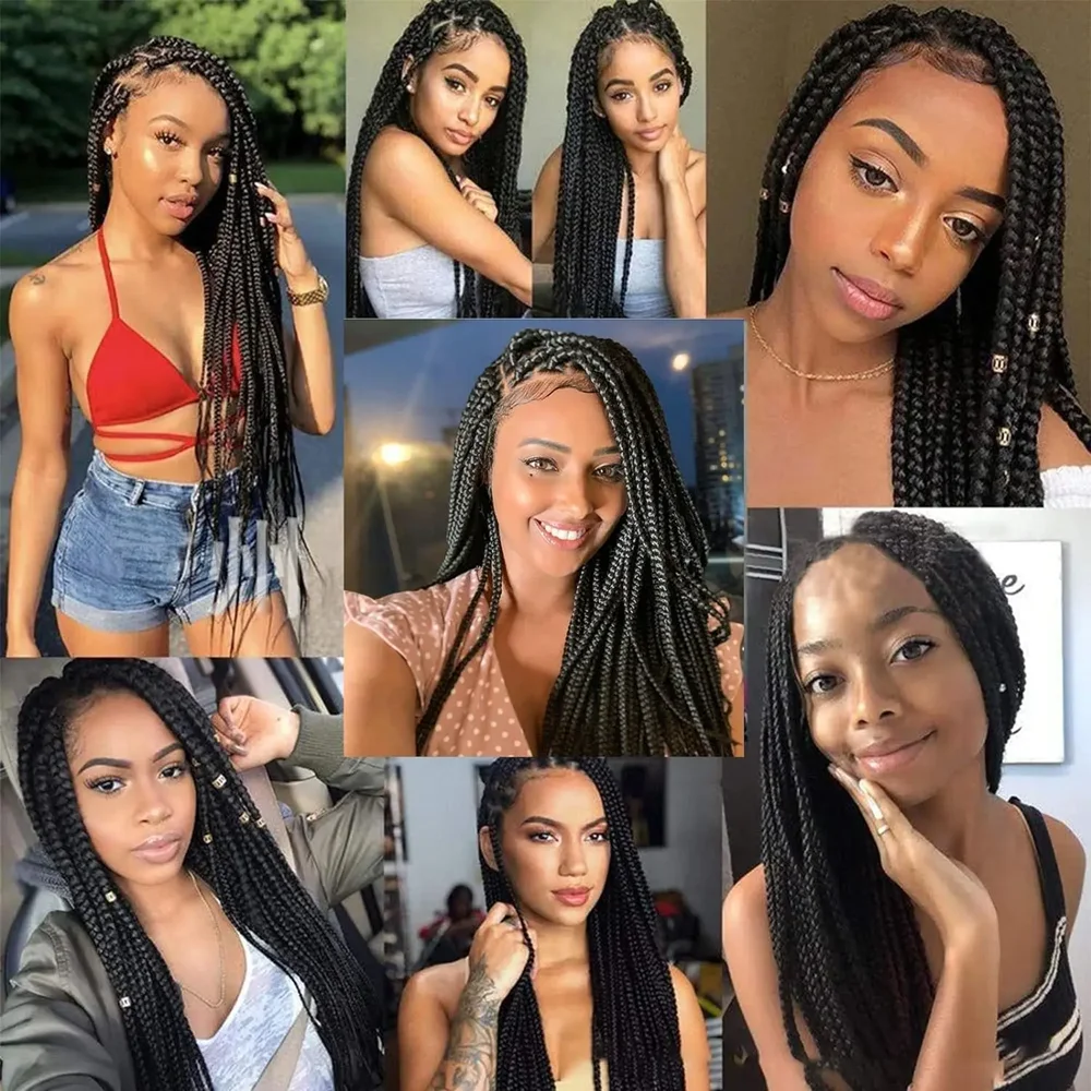 26 Inch Pre Stretched Braiding Hair Synthetic Easy Hair Yaki Straight Braids Wholesale Professional Hot Setting Set For Women