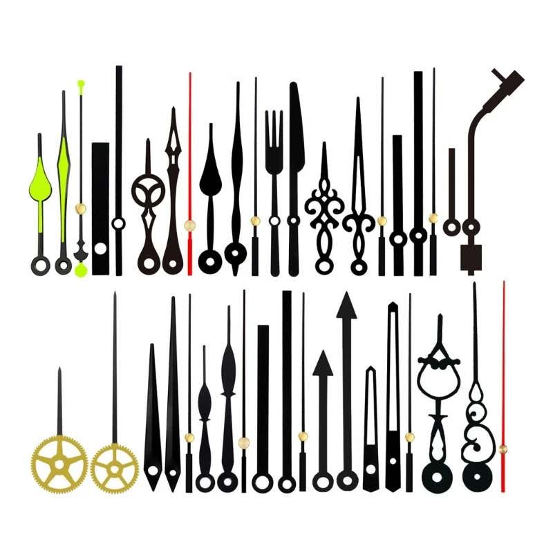 Description Picture 6 of itemDIY Clock Hands Different DIY Clock Hands for 25-40cm Diameter Clock Panel Suitable for Various Clocks Craft Enthusiasts