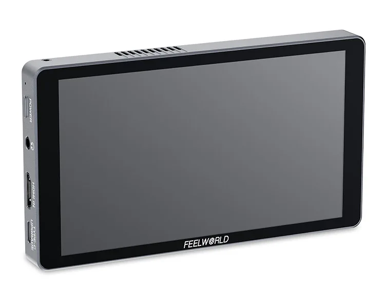 FEELWORLD P6XL 6-inch DSLR Camera Video Monitor Built-in Battery 4K HD 1200nit Touch Screen Field Monitor