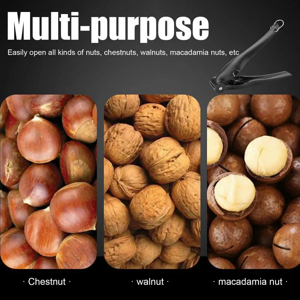 Description Picture 6 of itemPortable Stainless Steel + ABS Chestnut Opener Kitchen Accessory Chestnut Cracker Opener Chestnut Nut Sheller With safety lock