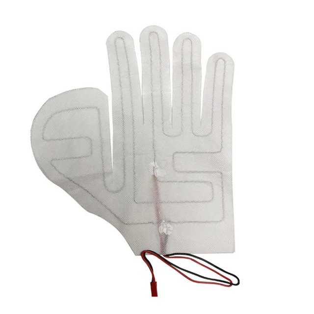 Gants chauffants USB 5V, 2 pièces, coussinets chauffants à 5