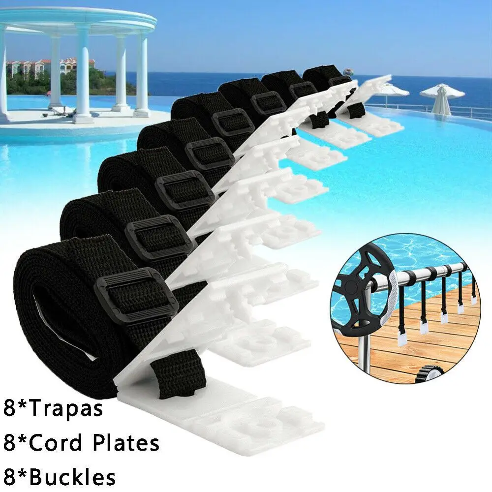 NylonStrapSolarCoverReelEquipmentBucklesSolarCoverClips