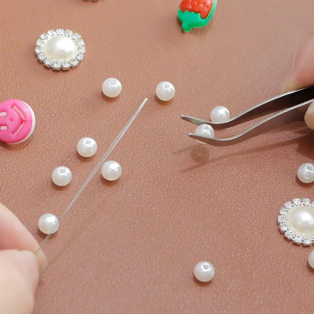 Pinzetta Curva In Acciaio 16.5cm | Punta Seghettata | Per Cucito, Modellismo E Lavori Di Precisione - Foto 3