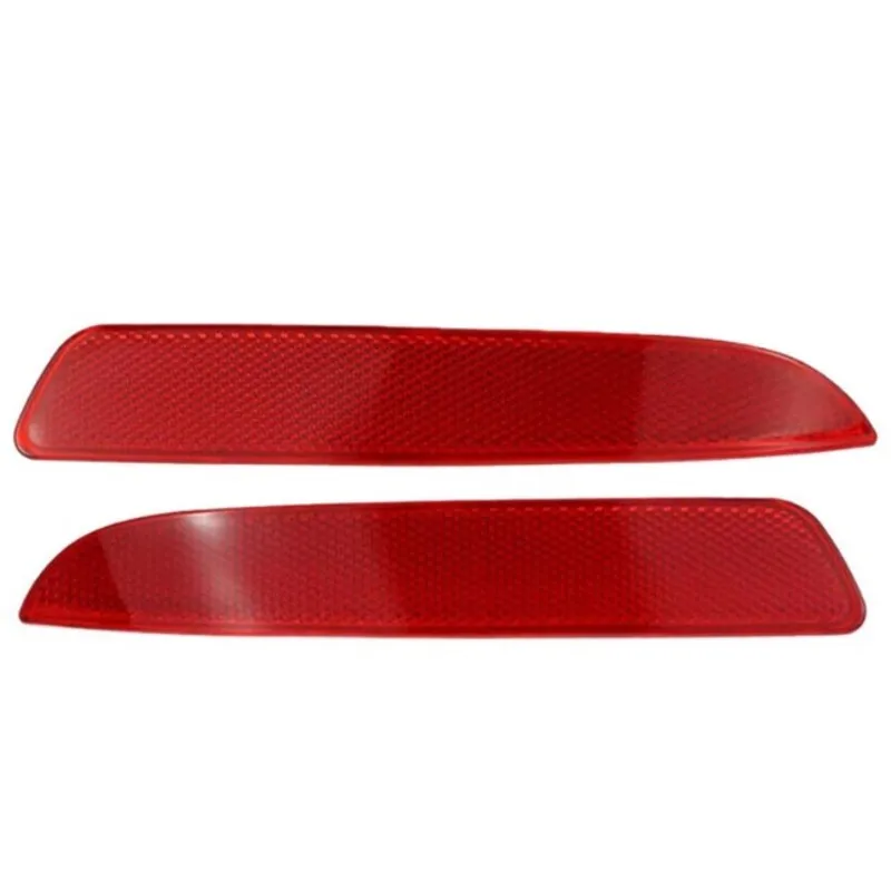 IJDMTOY Lentes Reflectoras De Parachoques Trasero De Lente Ahumada Compatibles Con Subaru Forester 2009-2018, Ensamblaje OE-Spec LH RH