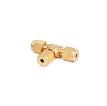 

Agilent Genuine Gas Phase Brass Tee 0100-0090 1/8 inch Brass