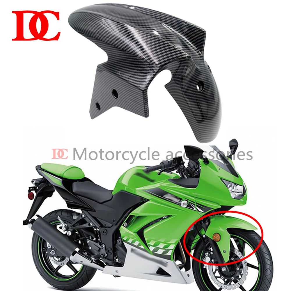 For Kawasaki Ninja 250R EX250R 2008 2009 2010 2011 2012 Front Fender  Fairing NINJA250R Fender Tire Guard Splash Guard