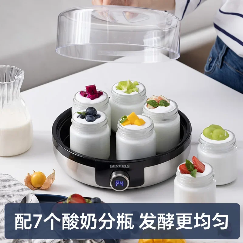 Home microcomputer yogurt machine glass cup multi-function natto machine fermentation