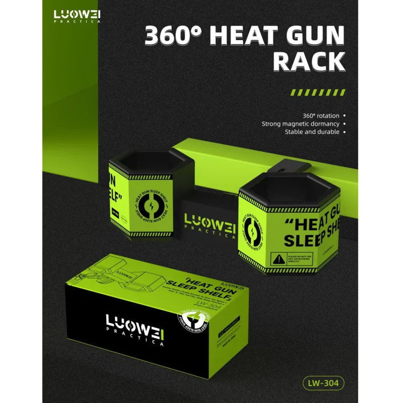 

LW304 Wind Gun Holder For Powerful Magnets with Sleep Function for QUICK 2008 861DW