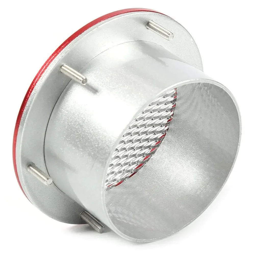 3inch Universal Car Air Vent Racing Intake Bumper Vent Inlet Duct Cold Air Filter Dust Duct Grille For Benz BMW Audi air intake kit dashboard air outlet louver