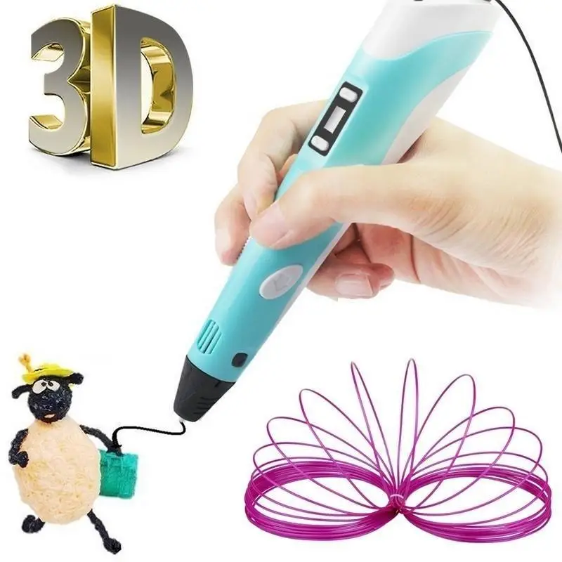 실용적인 새로운 1.75mm 프린트 필라멘트 ABS/PLA 10m 모델링 3D 드로잉 프린터 펜용(임의의 색상)